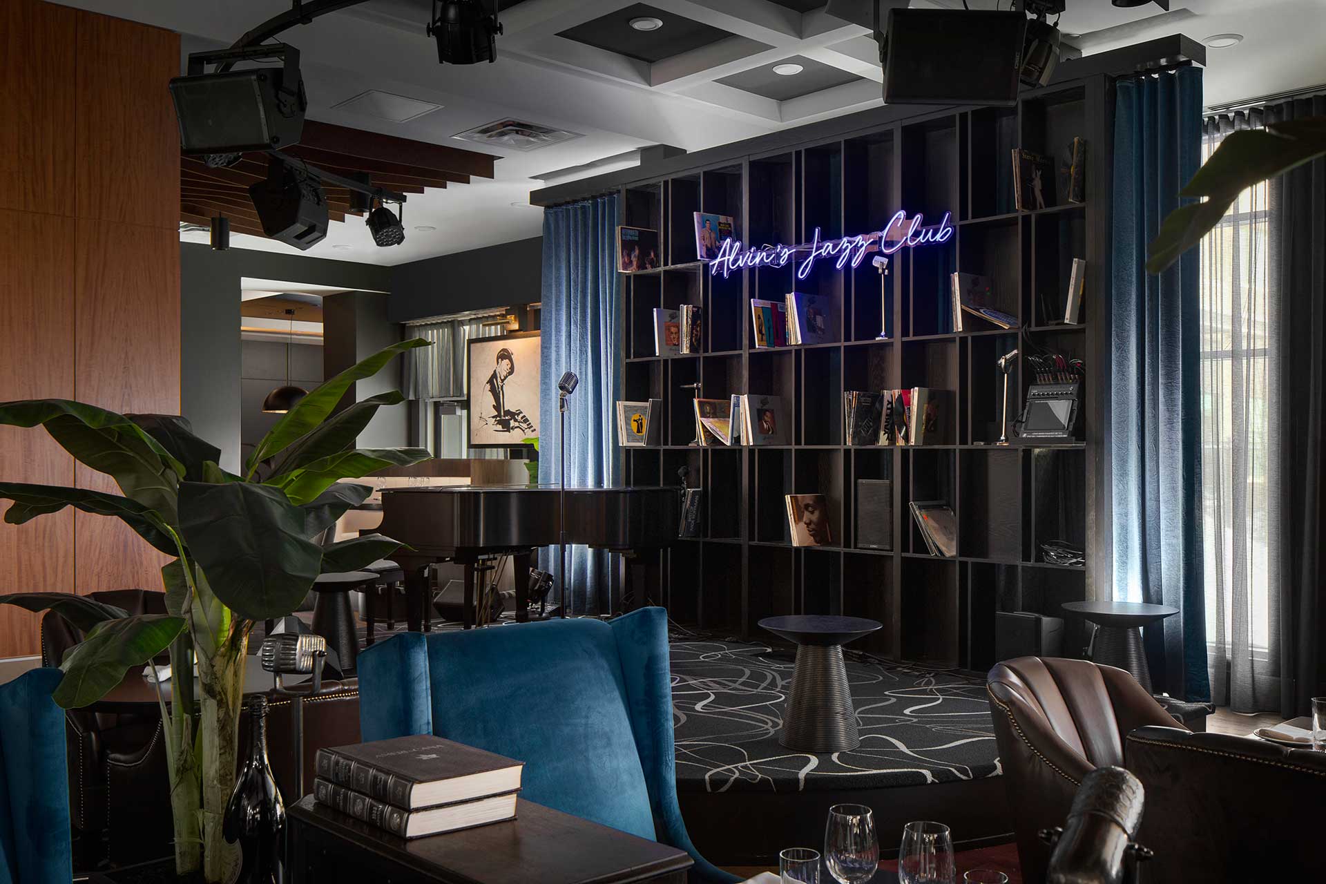 Alvin's Jazz Club | Calgary Hospitality Design