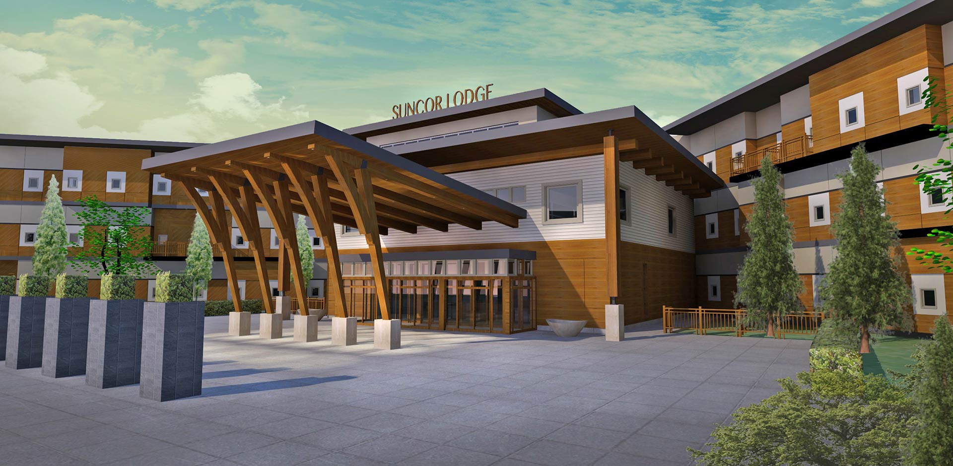 ATCO Suncor Lodge | Commercial Interior Design & Architecture Calgary