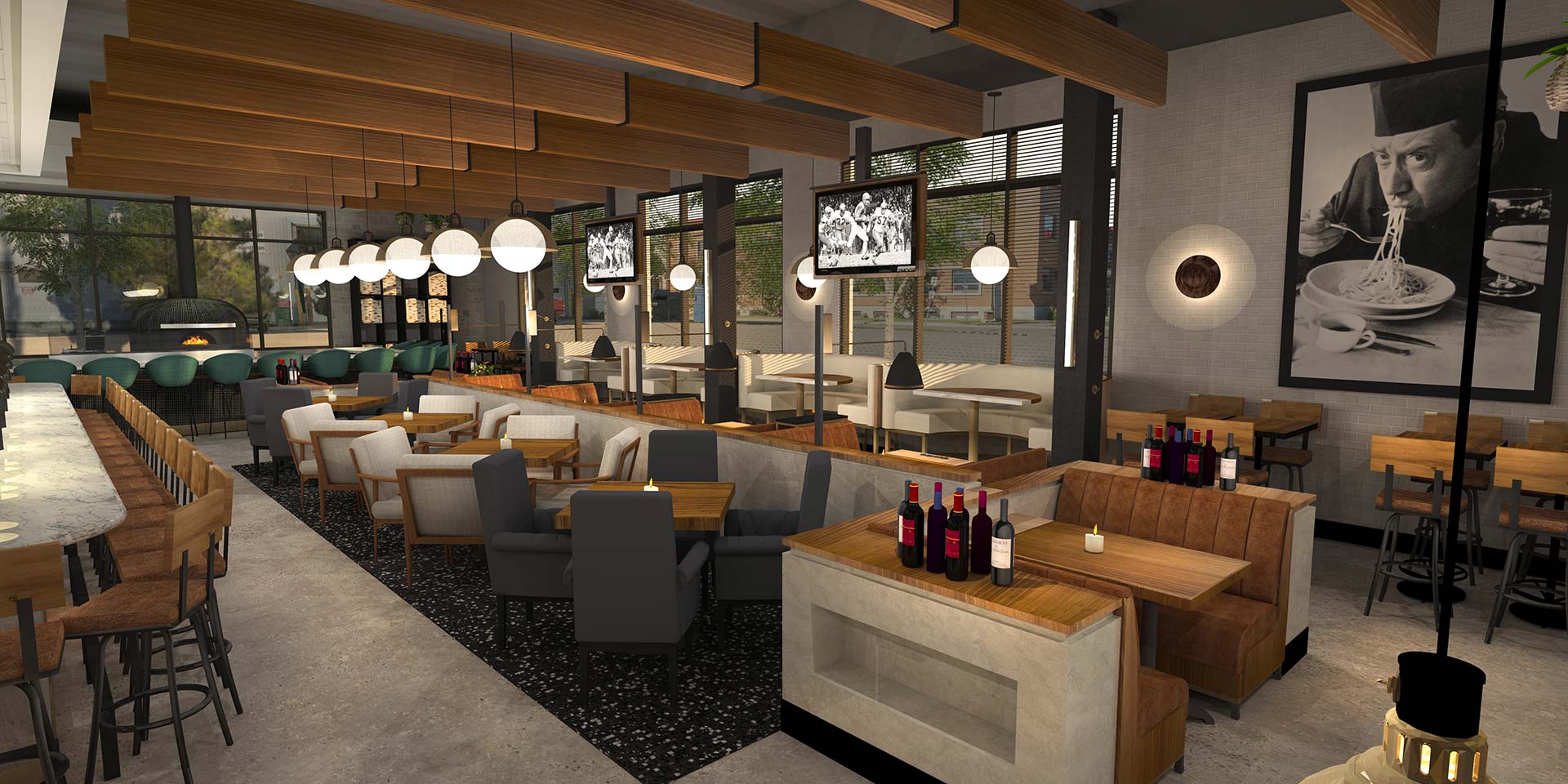 Forno Restaurant | Hospitality Interior Design