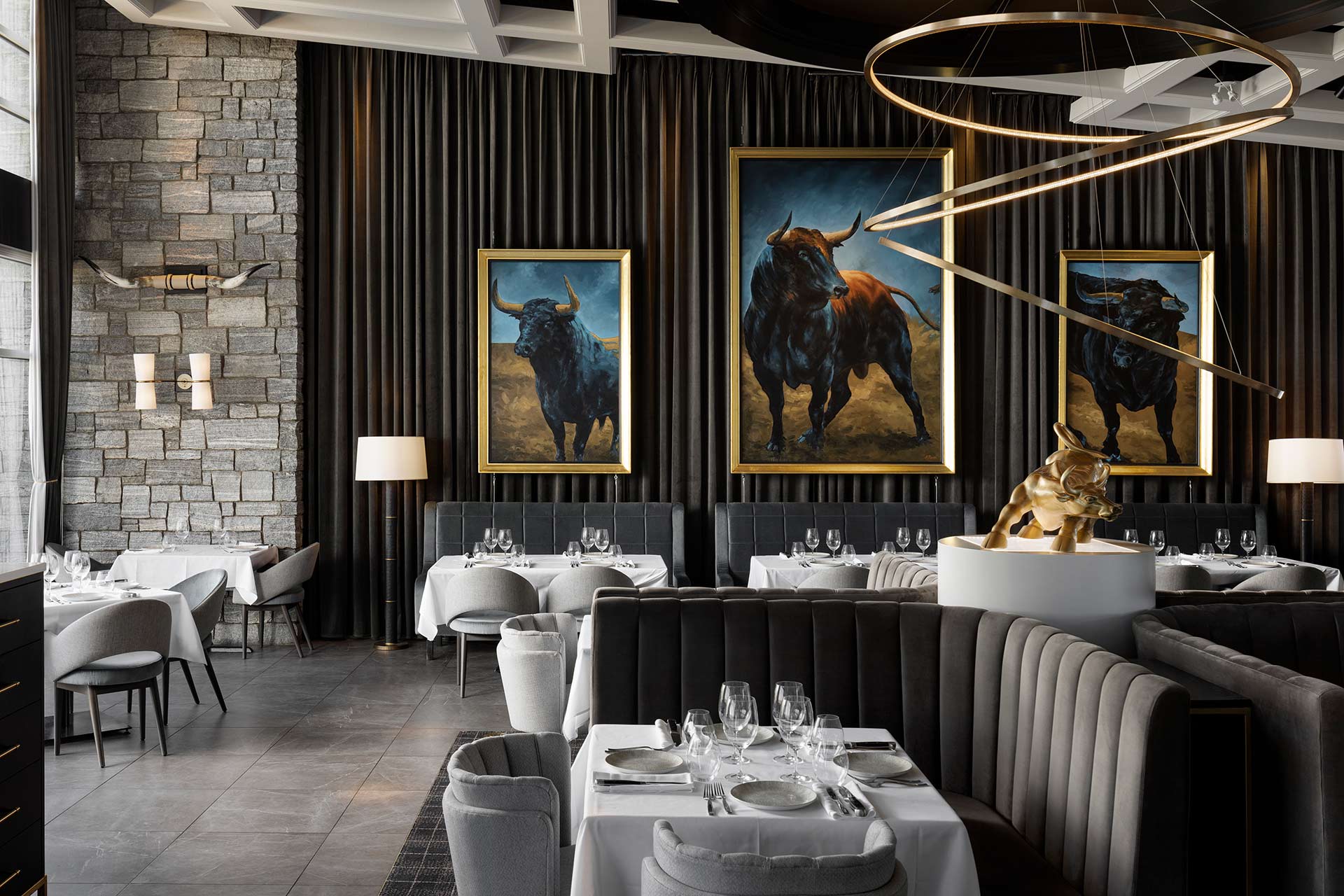 Chairman’s Steakhouse | Calgary Hospitality Interior Design