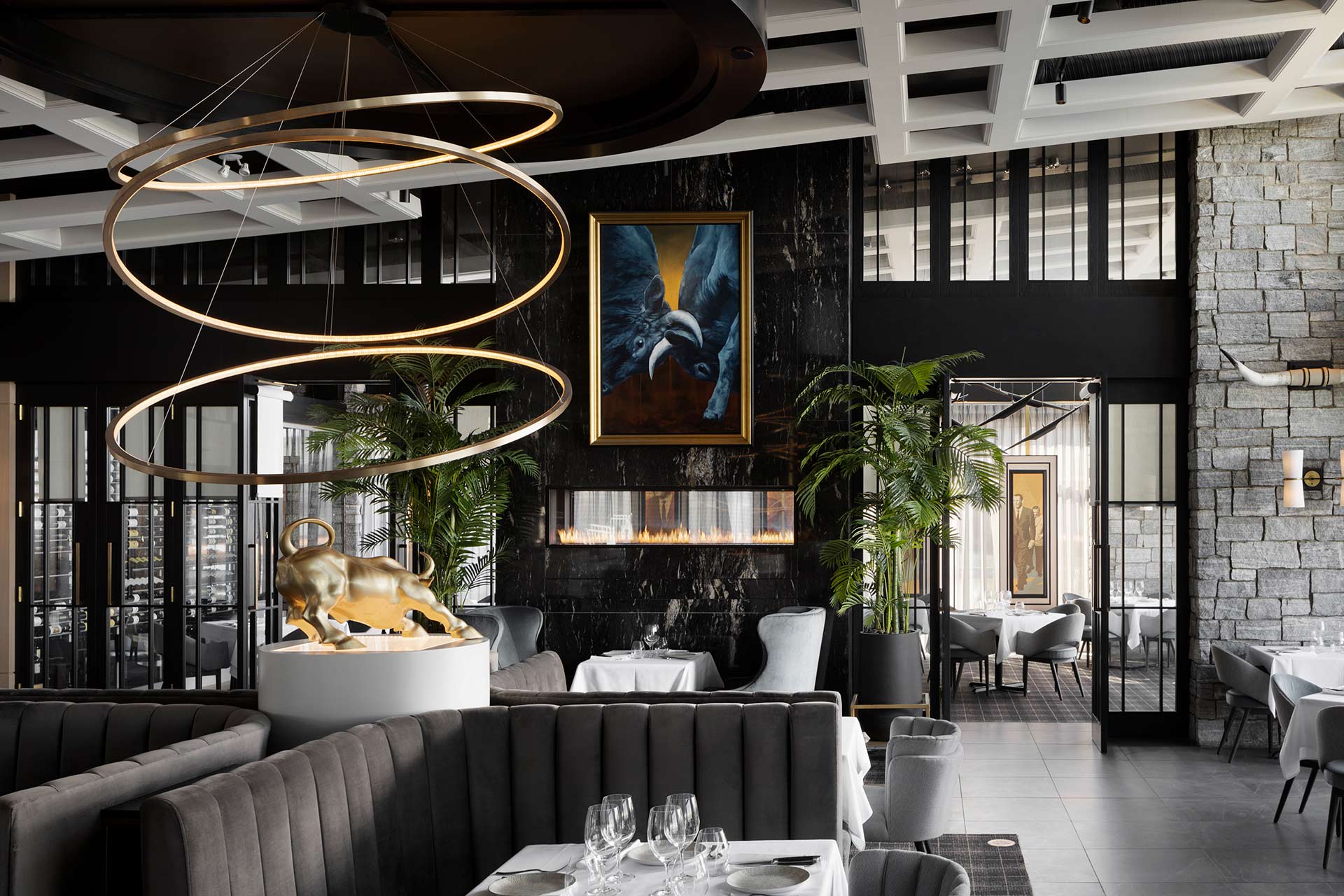 Chairman’s Steakhouse | Calgary Hospitality Interior Design