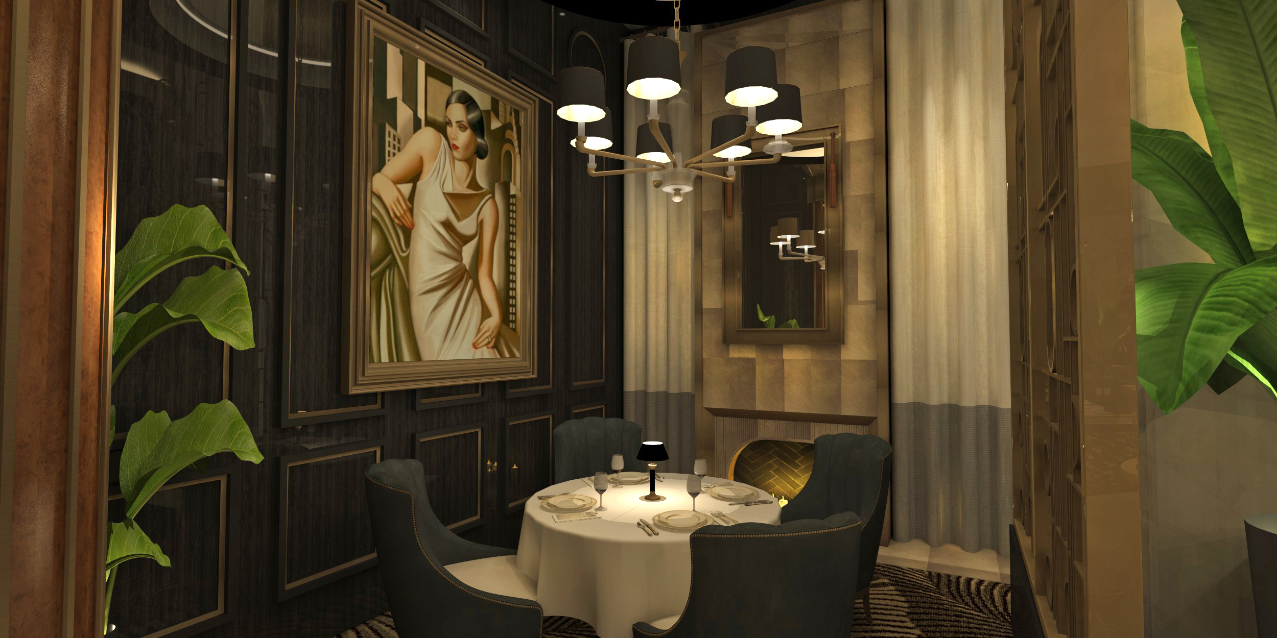 Chairman’s Steakhouse | Calgary Hospitality Interior Design